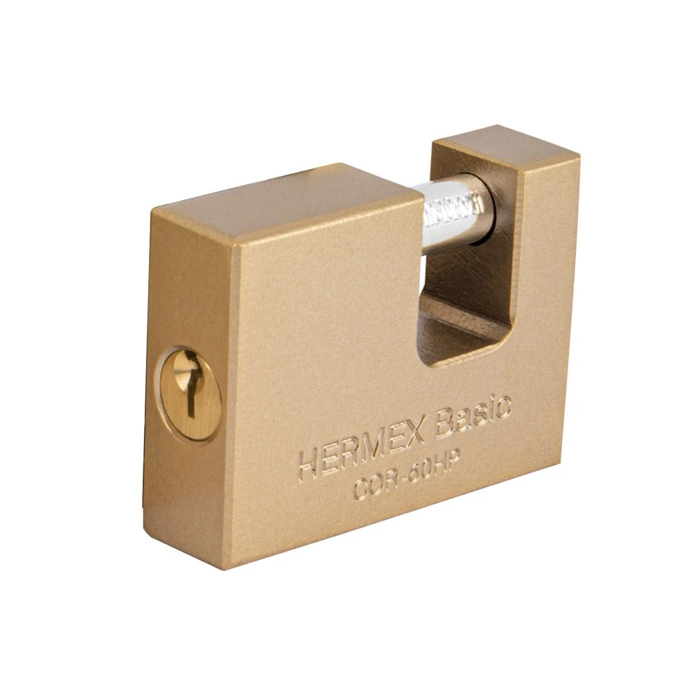 22516 CANDADO ANTIPALANCA 60 MM CUERPO DE HIERRO, HERMEX BASIC