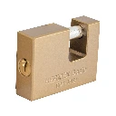 22517 CANDADO ANTIPALANCA 80 MM CUERPO DE HIERRO, HERMEX BASIC