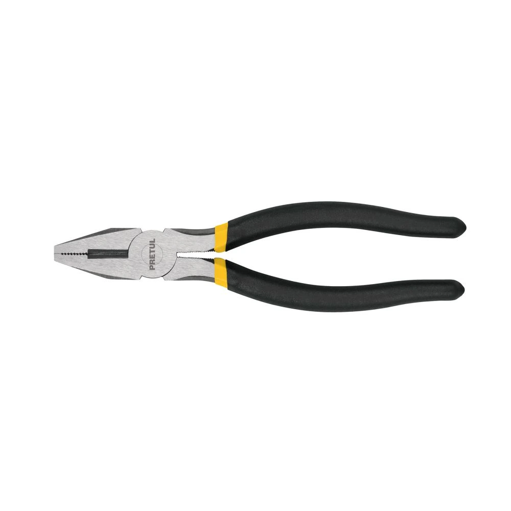 22609 PINZA PARA ELECTRICISTA 8' MANGO DE PVC, PRETUL
