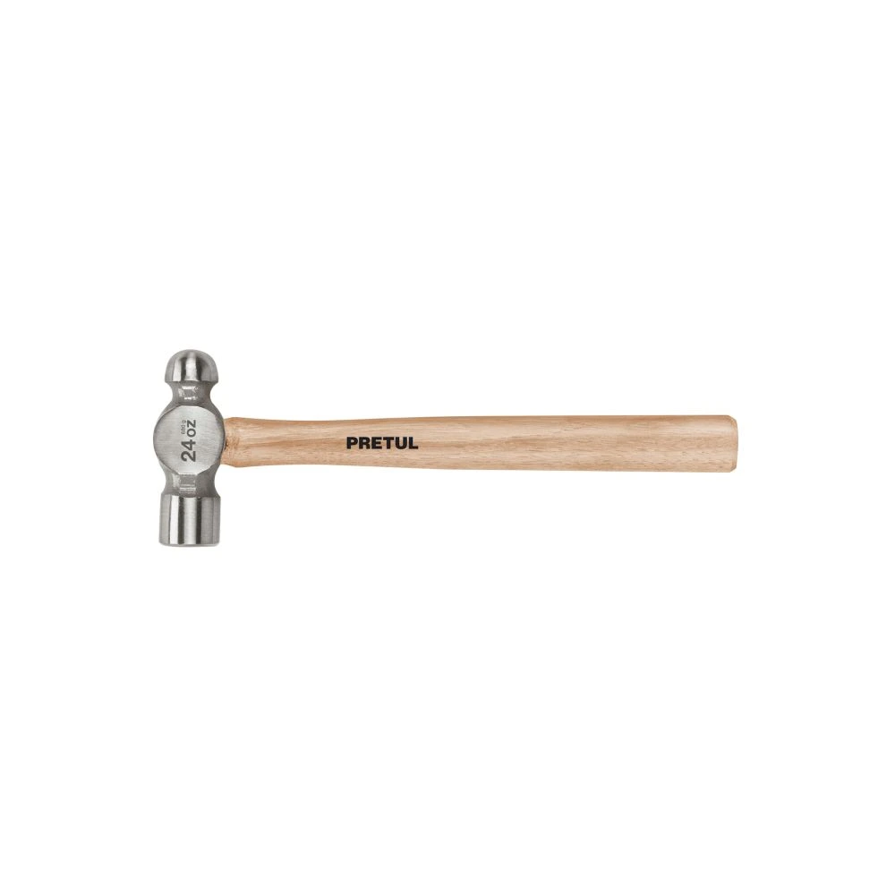 22659 MARTILLO PULIDO DE BOLA 24 OZ MANGO MADERA, PRETUL