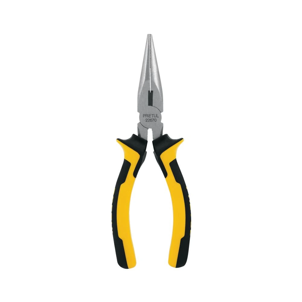 22670 PINZA DE PUNTA Y CORTE 6' MANGO COMFORT GRIP, PRETUL