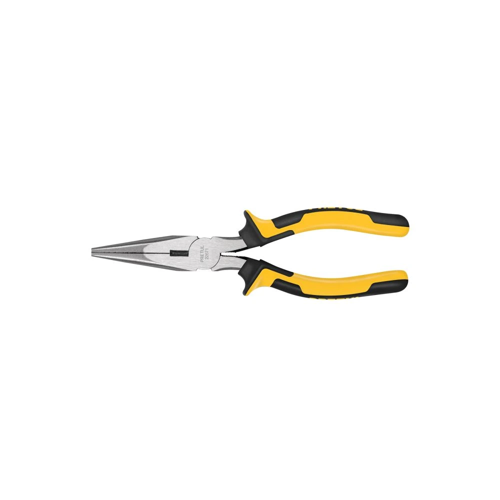 22671 PINZA DE PUNTA Y CORTE 8' MANGO COMFORT GRIP, PRETUL