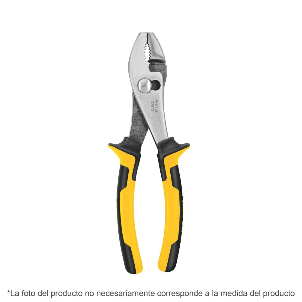 22672 PINZA DE CHOFER 6' MANGO COMFORT GRIP, PRETUL