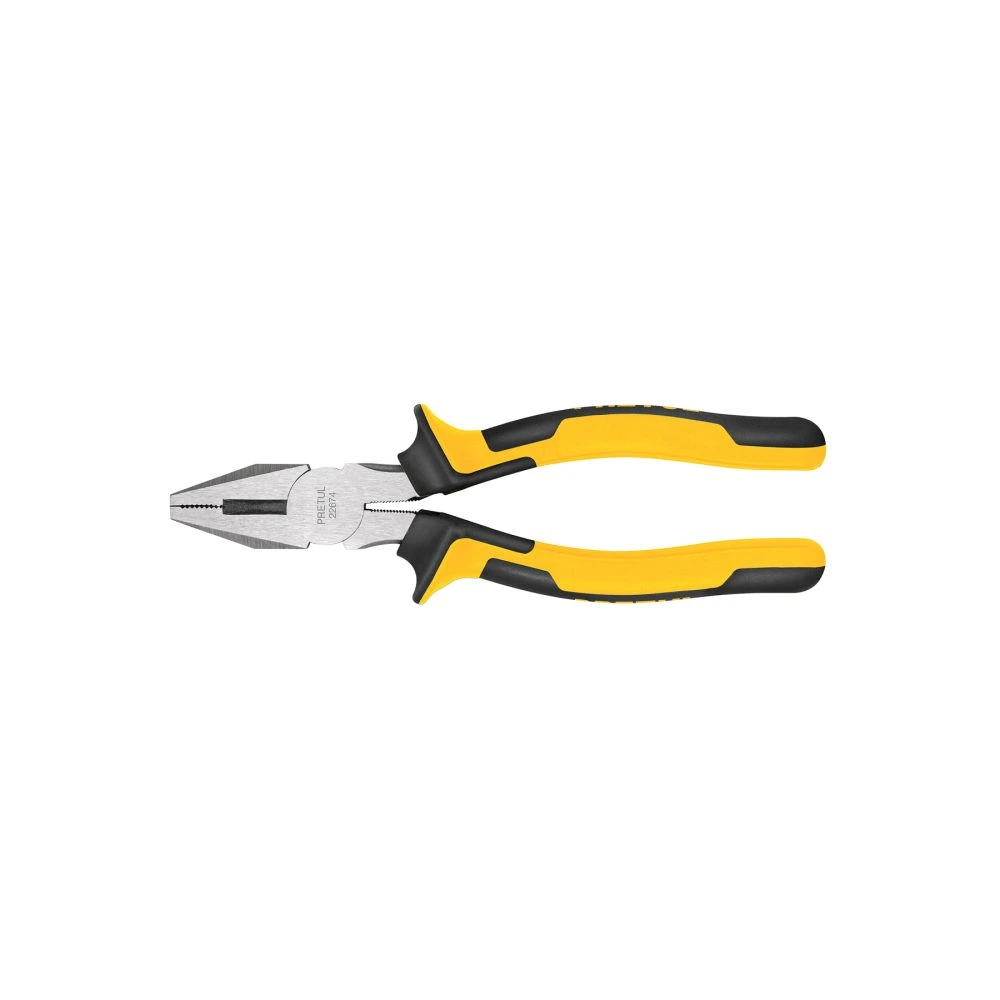 22674 PINZA PARA ELECTRICISTA 8' MANGO COMFORT GRIP, PRETUL