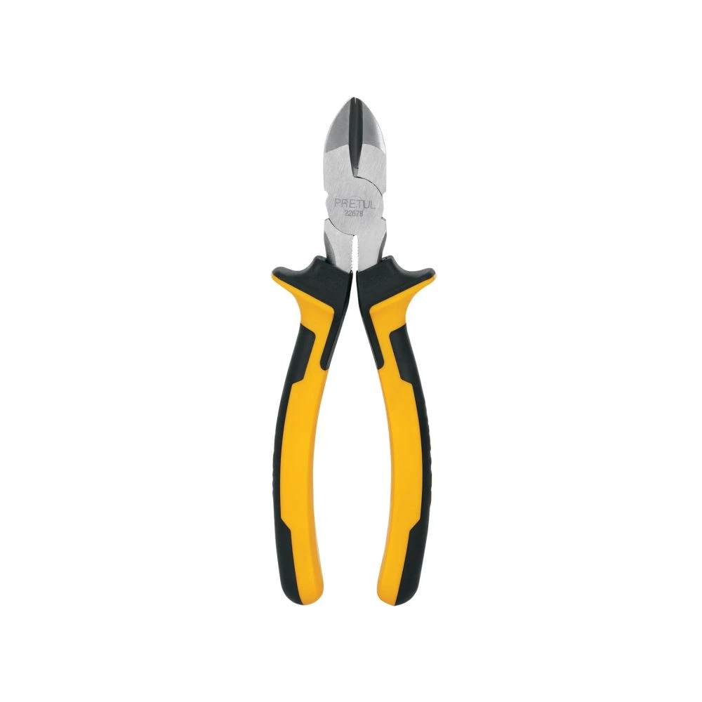 22678 PINZA DE CORTE DIAGONAL 7' MANGO COMFORT GRIP, PRETUL
