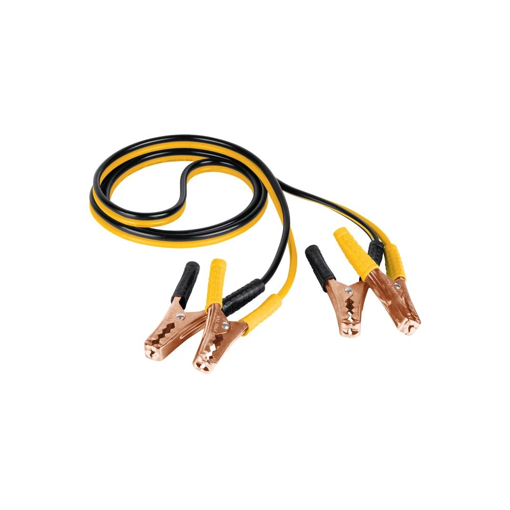 22808 CABLES PASA CORRIENTE 2.5M, 125 A, 10 AWG, CON FUNDA, PRETUL