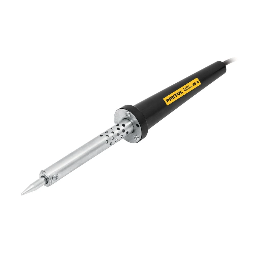 [CAU-60P2] 22810 CAUTÍN 60 W TIPO LÁPIZ PARA TRABAJO PESADO, PRETUL
