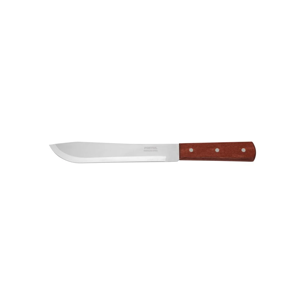 [CUCH-M80] 23078 CUCHILLO CEBOLLERO 8' MANGO DE MADERA, PRETUL