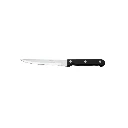 23092 CUCHILLO CON SIERRA PARA ASADO 5' MANGO DE PLÁSTICO, PRETUL