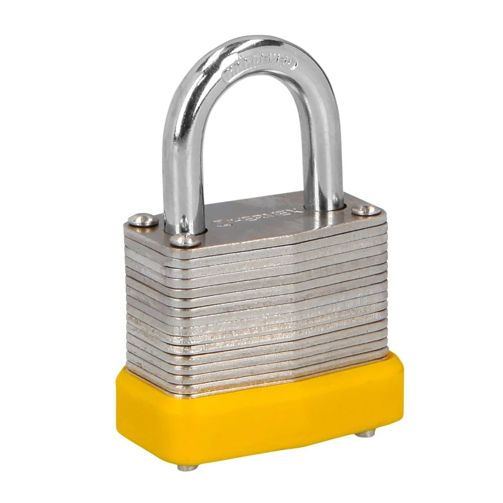 [CM-30P] 23502 CANDADO LAMINADO, 30 MM, GANCHO CORTO, BLÍSTER, HERMEX BASIC