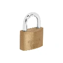 23511 CANDADO DE LATÓN 50 MM LLAVE TETRA EN BLÍSTER, HERMEX BASIC