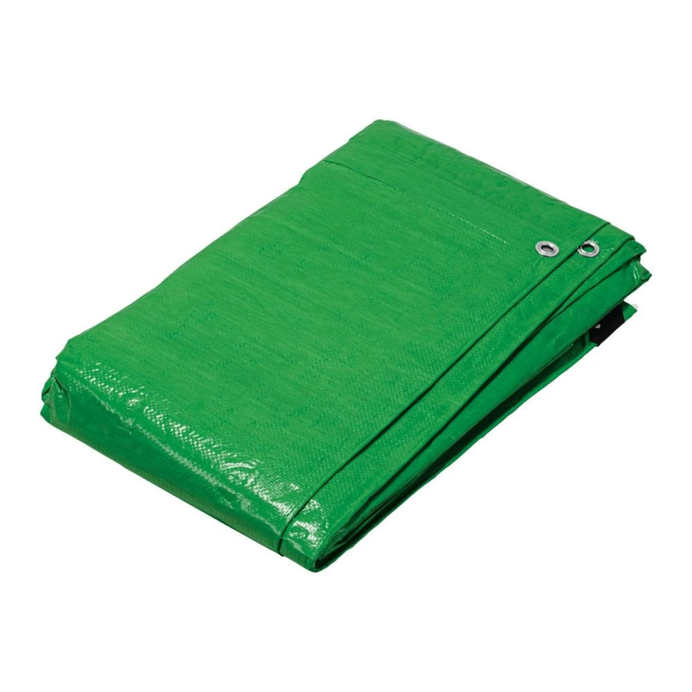 [LP-56V] 23752 LONA DE POLIETILENO 5 X 6 M, VERDE, 110 G/M2, PRETUL