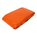 23761 LONA DE POLIETILENO 6 X 12 M, NARANJA, 110 G/M2, PRETUL
