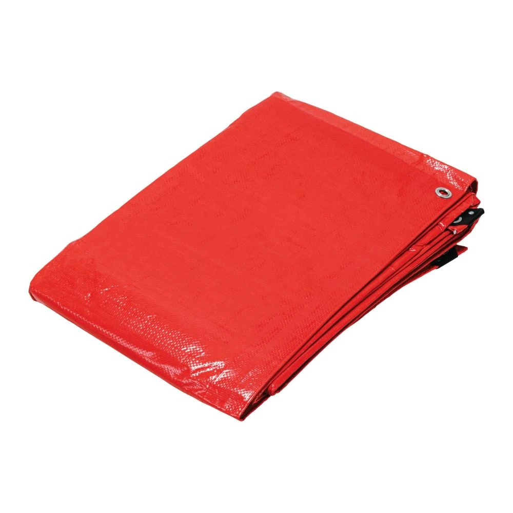 23768 LONA DE POLIETILENO 5 X 6 M, ROJA, 110 G/M2, PRETUL