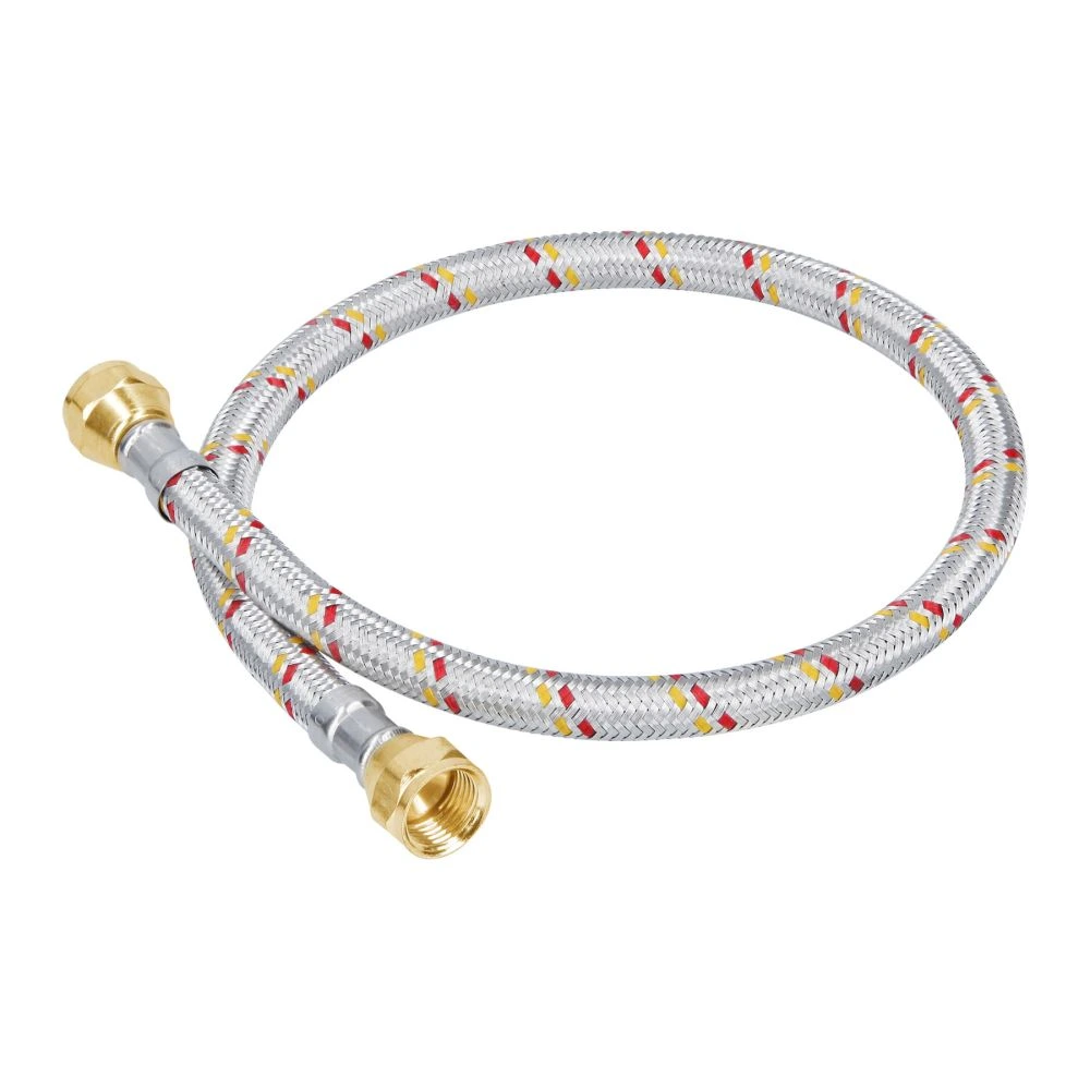 [FGA-06P] 24060 MANGUERA PARA GAS, ALUMINIO, 3/8' FLARE, 60 CM, FOSET BASIC