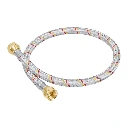 24060 MANGUERA PARA GAS, ALUMINIO, 3/8' FLARE, 60 CM, FOSET BASIC