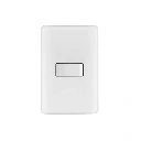 25078 PLACA ARMADA CON 1 INTERRUPTOR SENCILLO, VOLTECK BASIC