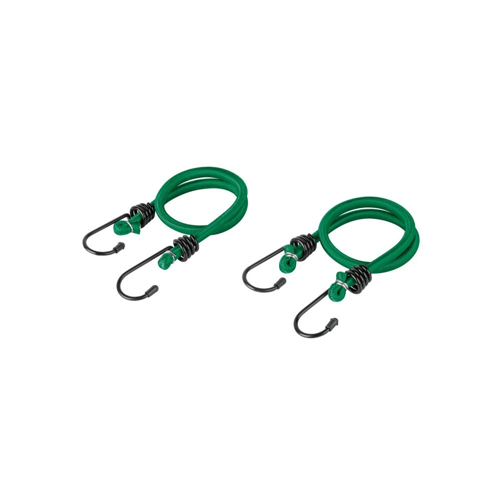 25091 BOLSA CON 2 TENSORES ELÁSTICOS VERDES DE 45 CM, PRETUL
