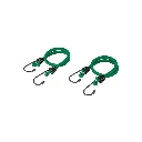 25091 BOLSA CON 2 TENSORES ELÁSTICOS VERDES DE 45 CM, PRETUL