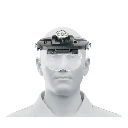 26019 LUPA OPTOVISOR DE 3 LEDS, PRETUL