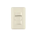 26638 PLACA ARMADA 3 INTERRUPTORES, MARFIL, VOLTECK
