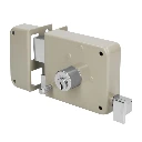 27046 CERRADURA SOBREPONER IZQ INSTALA-FÁCIL, CAJA, HERMEX BASIC