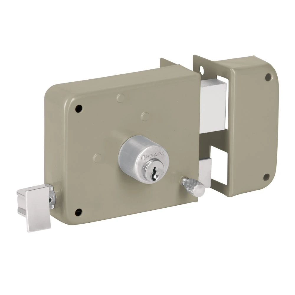 27049 CERRADURA SOBREPONER DER INSTALA-FÁCIL, BLÍSTER, BASIC