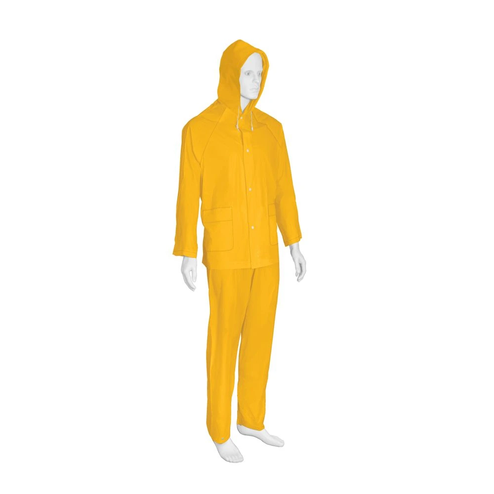 27093 CONJUNTO IMPERMEABLE LIGERO DE PVC, TALLA CH, PRETUL