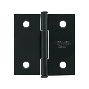 27132 BISAGRA CUADRADA 2', NEGRO MATE, CABEZA PLANA, BASIC