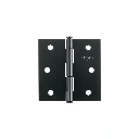 27134 BISAGRA CUADRADA 3', NEGRO MATE, CABEZA PLANA, BASIC