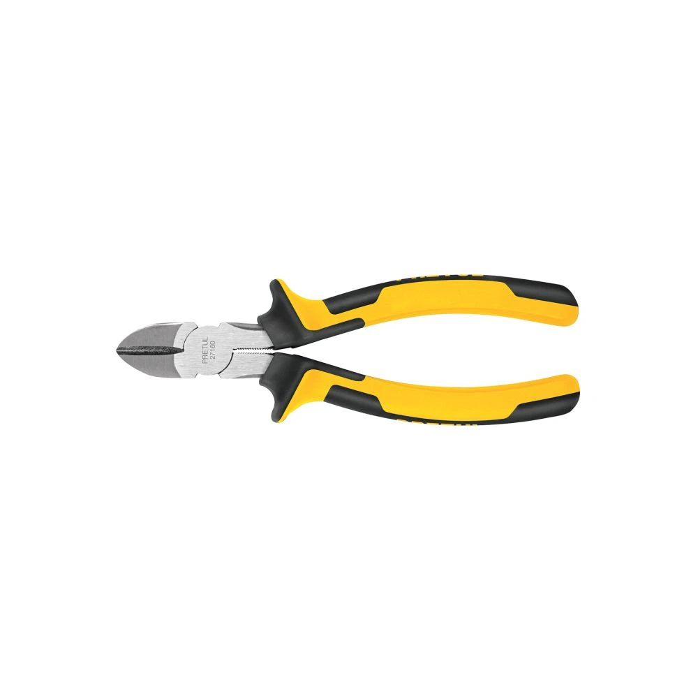 27160 PINZA DE CORTE DIAGONAL 8' MANGO COMFORT GRIP, PRETUL