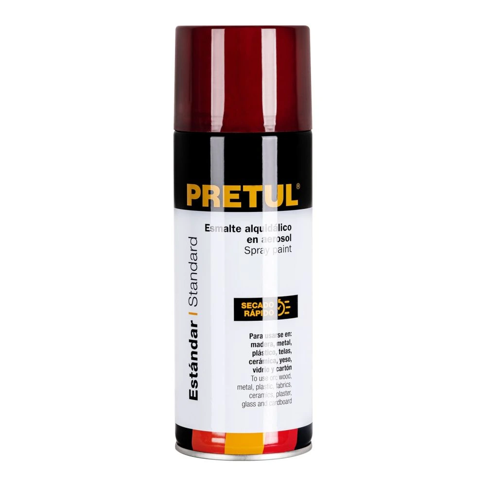 [PA-RO-P] 27173 PINTURA EN AEROSOL, ROJO, 400 ML, PRETUL
