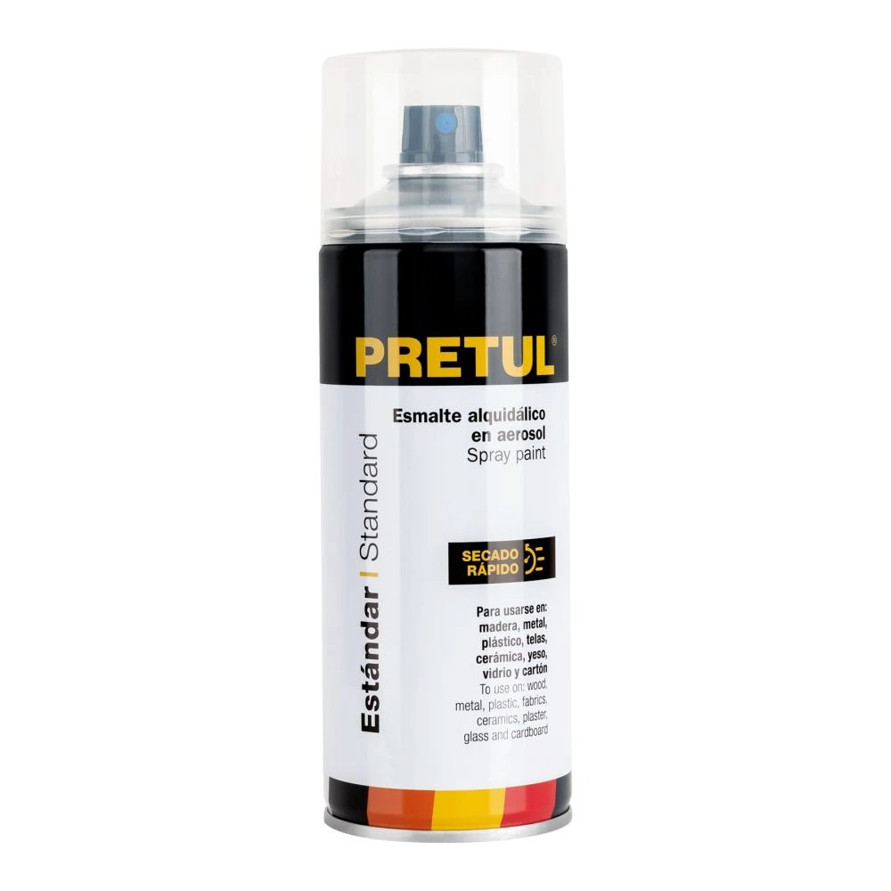 27176 PINTURA EN AEROSOL, TRANSPARENTE, 400 ML, PRETUL