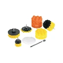 27190 JUEGO 11 ACCESORIOS, LIMPIEZA Y PULIDO PARA TALADRO, PRETUL