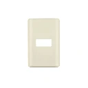 27231 PLACA 1 MÓDULO, MARFIL, LÍNEA VOLTECK BASIC