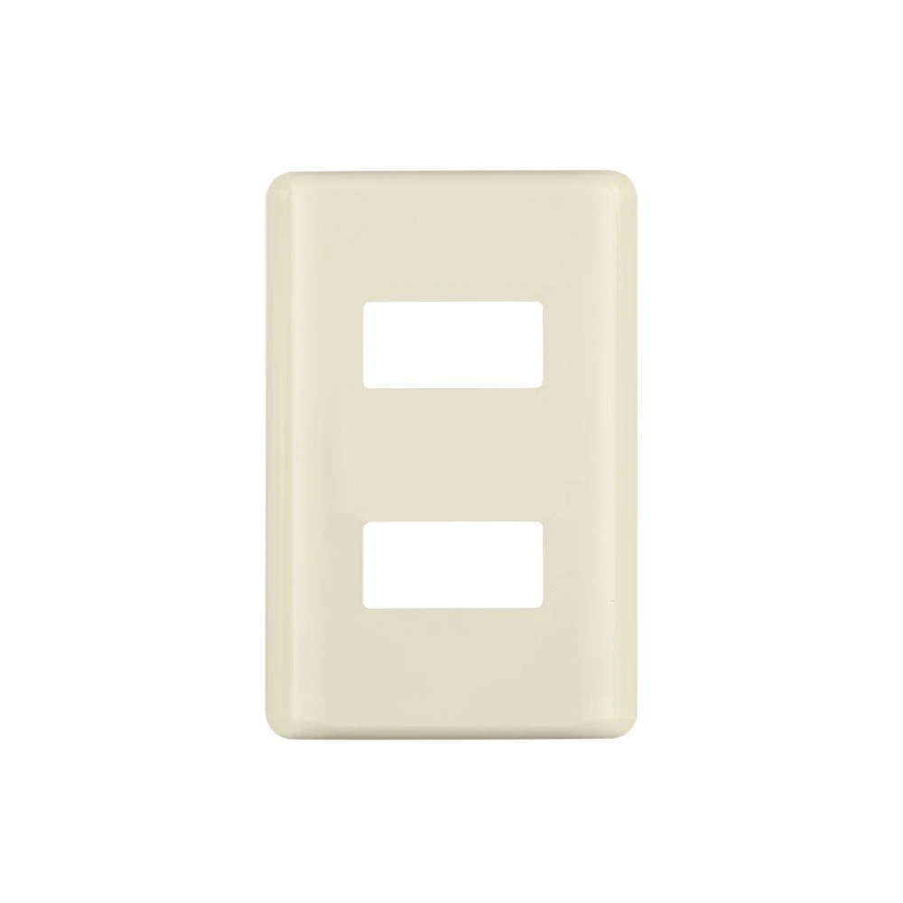 27232 PLACA 2 MÓDULOS, MARFIL, LÍNEA VOLTECK BASIC