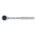 27354 MATRACA CUADRO 3/8' CABEZA REDONDA CON DISCO, PRETUL