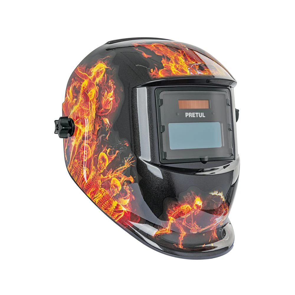 27355 CARETA ELECTRÓNICA PARA SOLDAR SOMBRA 9-13, FUEGO, PRETUL