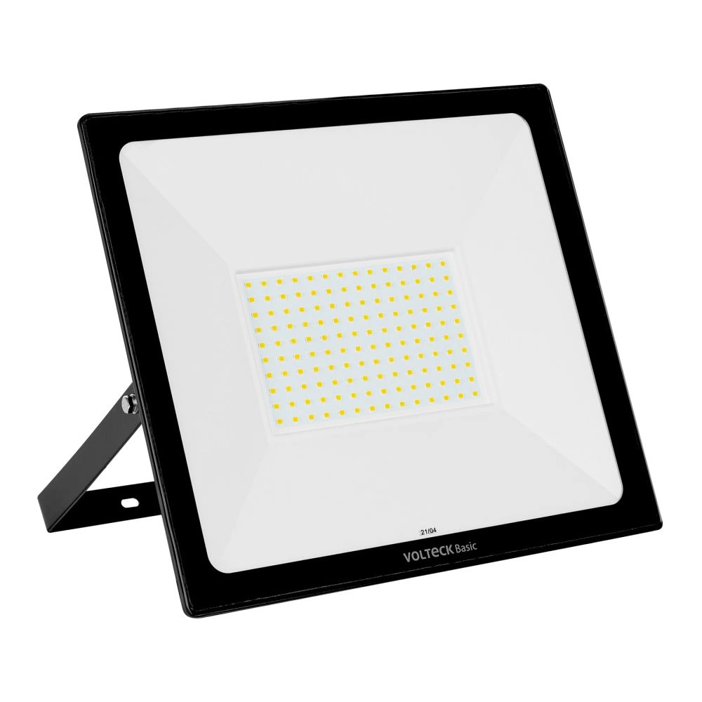 [REF-404L] 28016 REFLECTOR LED PARA EXTERIORES 100W 6500K, VOLTECK BASIC