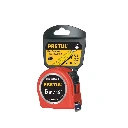 28024 FLEXÓMETRO ROJO 6 M CINTA 25 MM, EN TARJETA, PRETUL