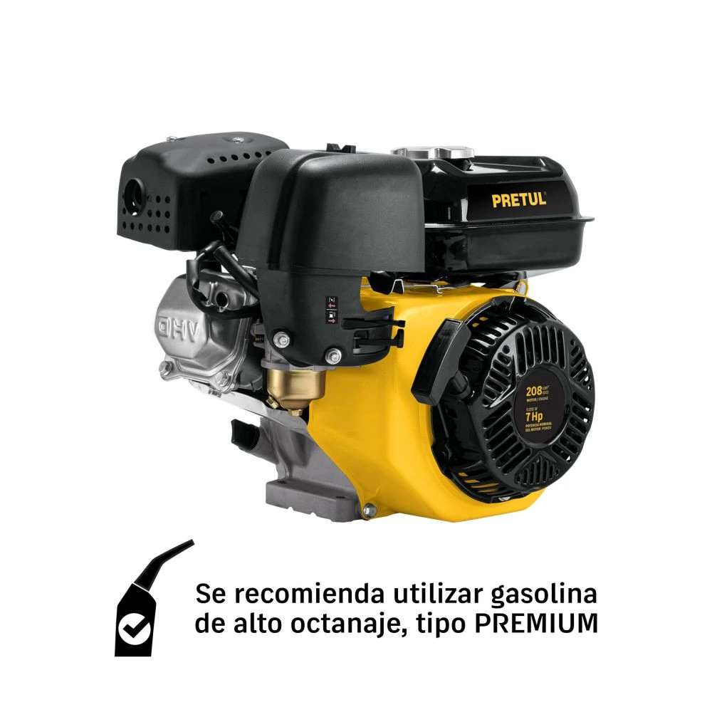 28114 MOTOR A GASOLINA 6.5HP, PRETUL