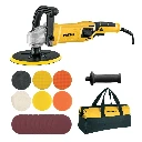 28151 PULIDORA ROTATIVA 7', 1200W, CON ACCESORIOS, PRETUL