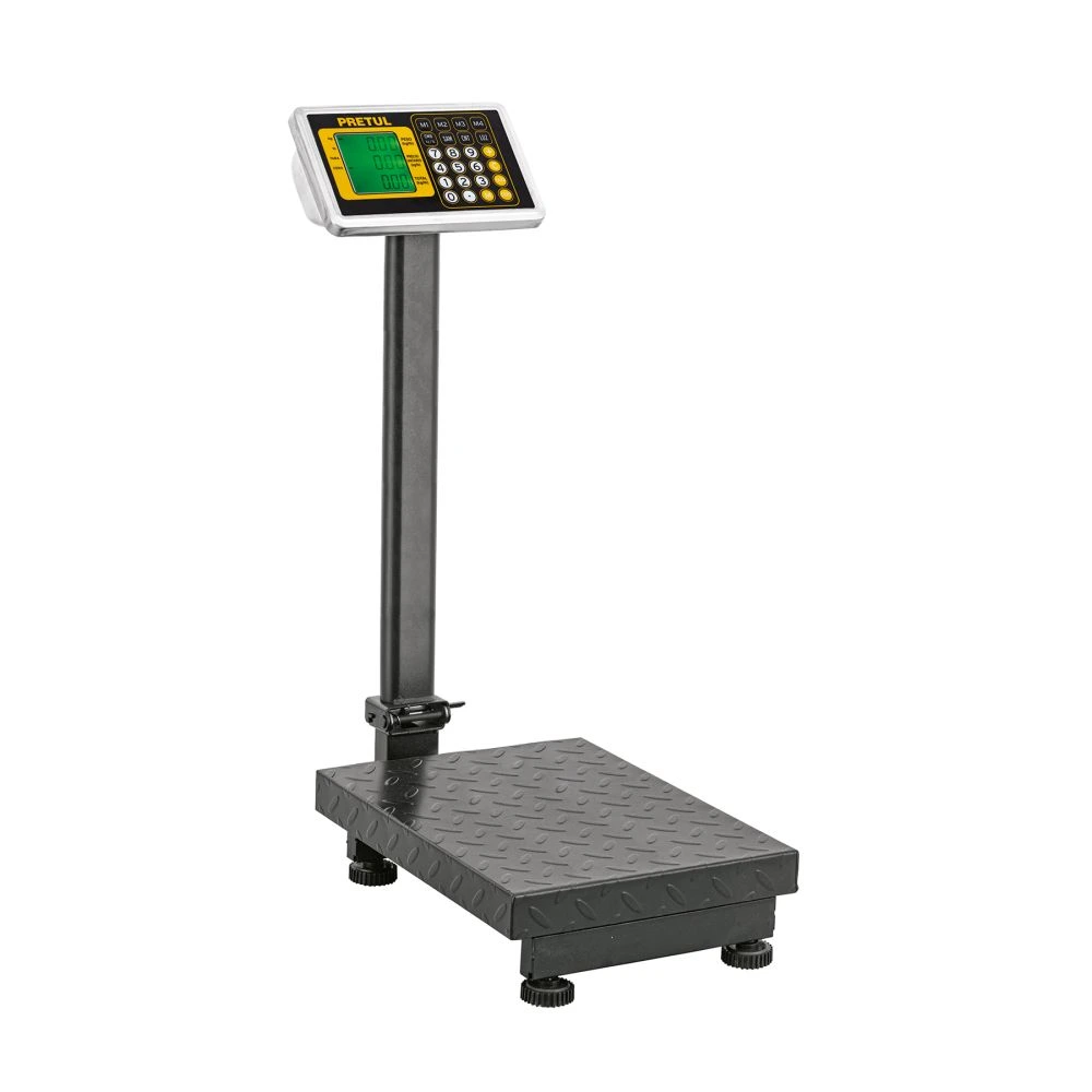 28461 BÁSCULA ELECTRÓNICA DE PLATAFORMA, PLEGABLE, 100 KG. PRETUL