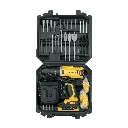 29000 KIT ROTOMARTILLO/DESTORNILLADOR 1/2', 20V, 32 ACC., PRETUL