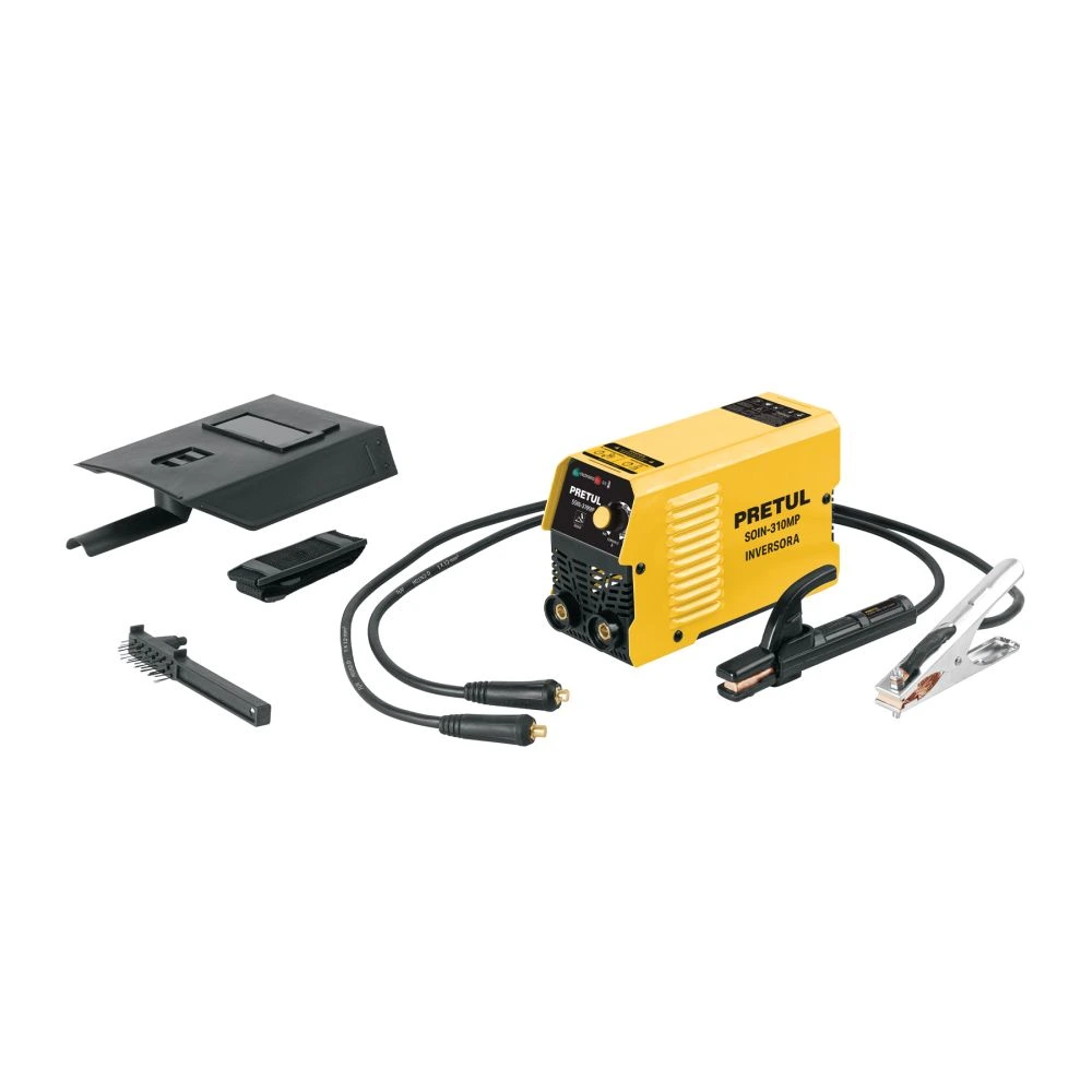 29017 MINI SOLDADORA INVERSORA 100A, 127 V, SERIE 300, PRETUL