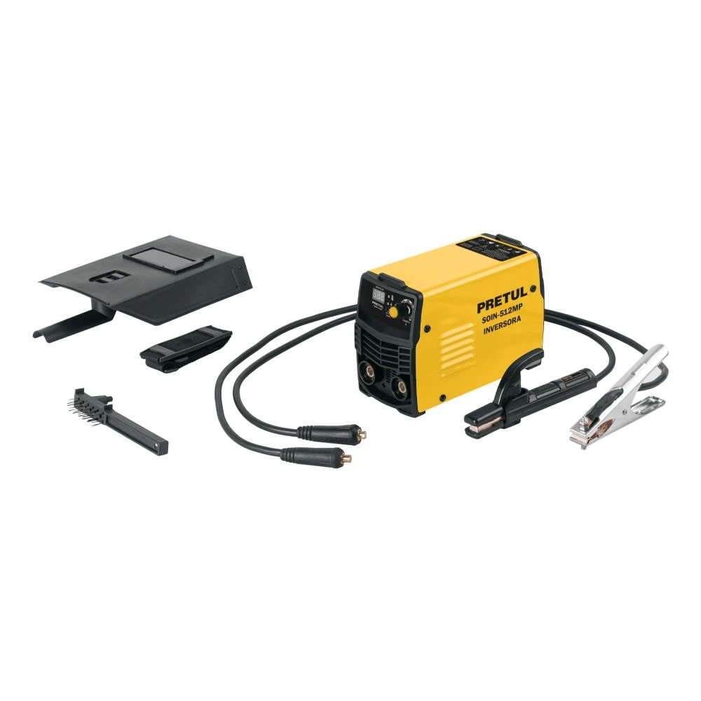 29018 MINI SOLDADORA INVERSORA 120A, 127 V, SERIE 500, PRETUL
