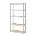 29021 ESTANTE METÁLICO 5 REPISAS CAPACIDAD 35KG, 75X30X150, PRETUL