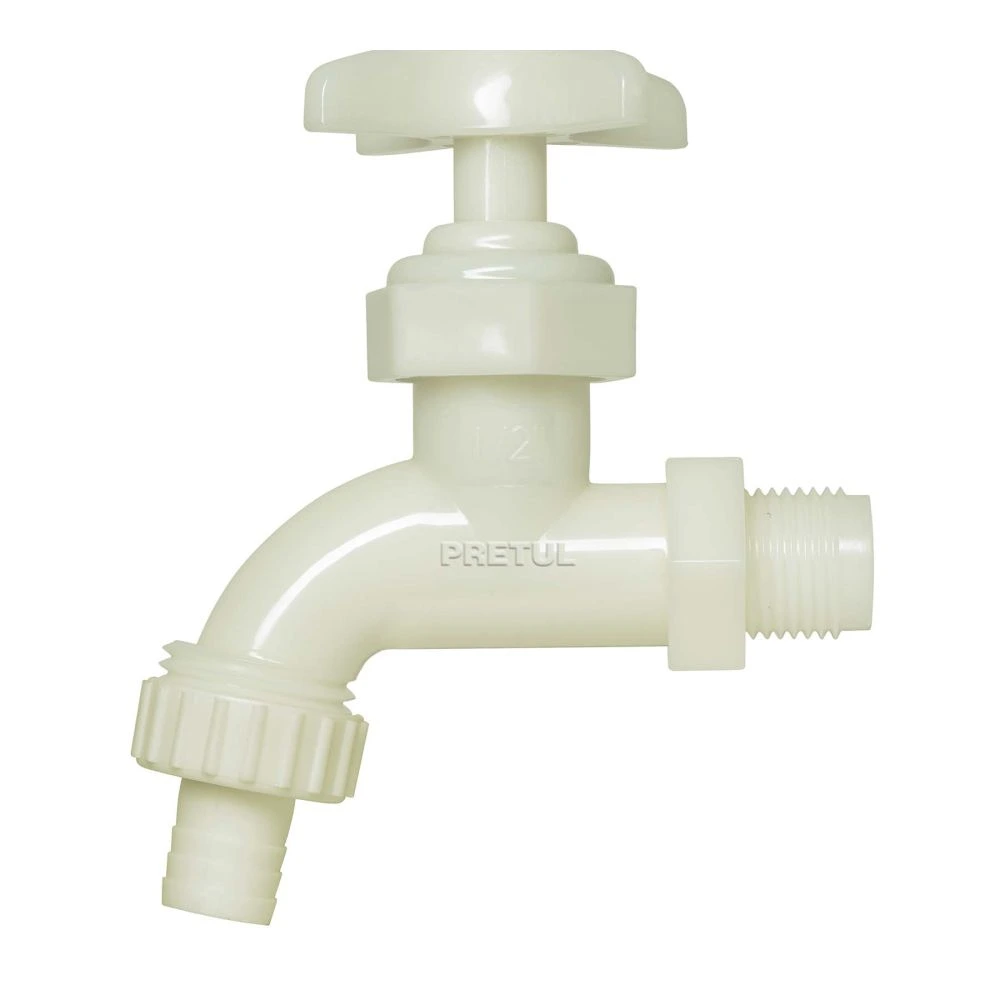 29030 LLAVE P/MANGUERA, DE PLÁSTICO 65G,1/2', GRANEL, PRETUL