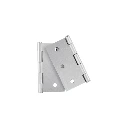 29063 BOLSA C/2 BISAGRAS CUADRADAS 3', PLANA, SATINADO, BASIC