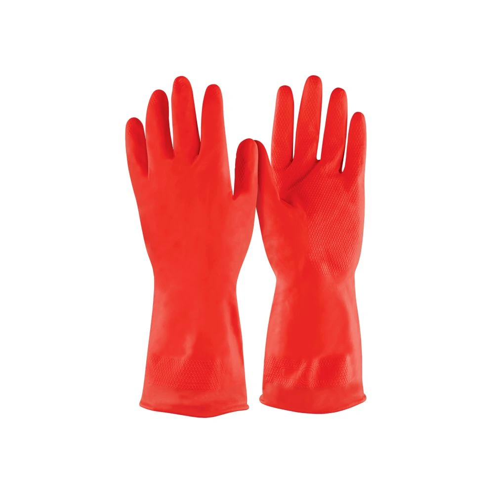 29949 GUANTES DE LÁTEX PARA LIMPIEZA, ROJOS, G, PRETUL